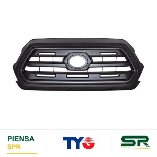 PARRILLA CON MOLDURA NEGRA NEGRA TOYOTA TACOMA 2016-2019 TYG