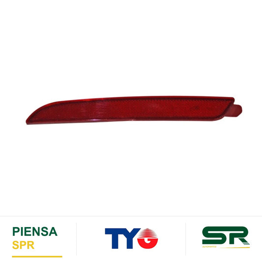 REFLEJANTE KIA TRASERO KIA RIO 2018 2023 5P ECOCN IZQUIERDO TYG 17 B1240015B3