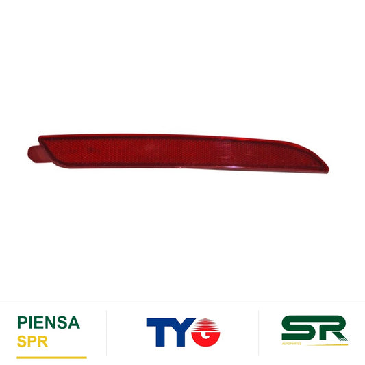 REFLEJANTE KIA TRASERO KIA RIO 2018 2023 5P ECOCN DERECHO TYG 17 B1230015B3