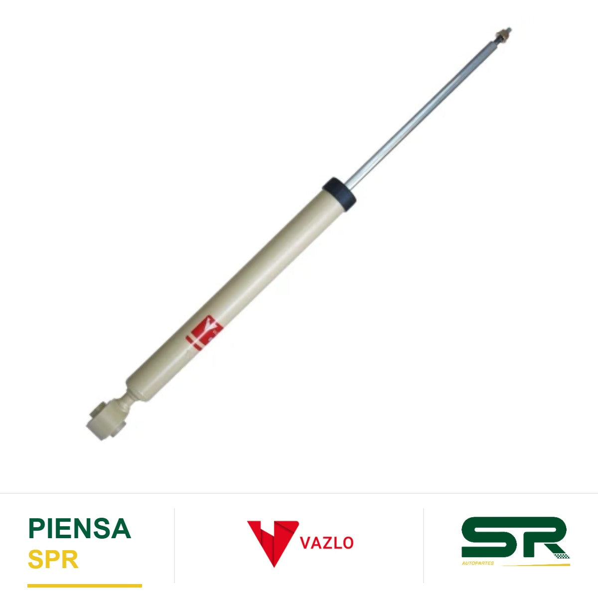 AMORTIGUADOR TRASERO AMBOS LADOS CON GAS NITRÓGENO FORD FIESTA 2011-2013 FORD FIGO 2019-2021 VAZLO