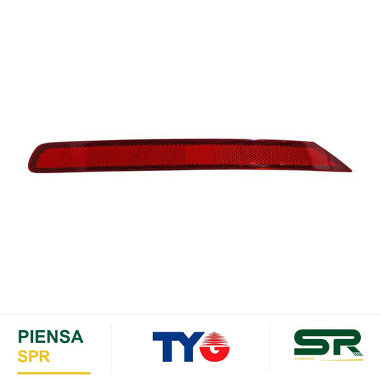 REFLEJANTE KIA TRASERO FORTE 2017 2018 4P ECOCN DERECHO TYG 17 57250015B3
