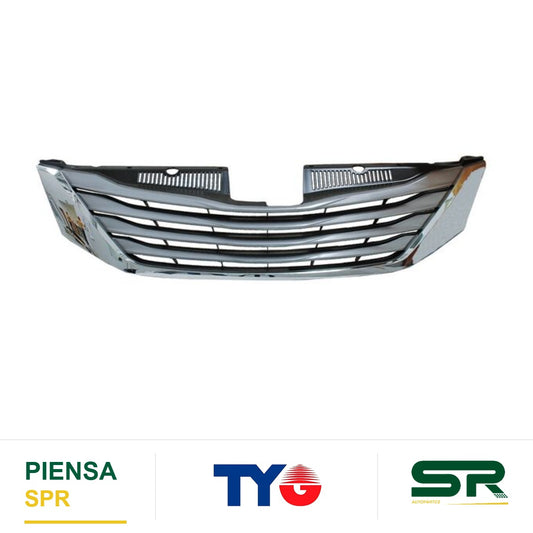 PARRILLA CON MOLDURA CROMADA TOYOTA SIENNA 2011-2017 S / CONTROL DE CRUSERO TYG