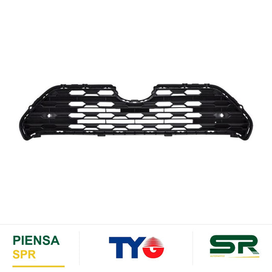 PARRILLA SIN HOYO PARA CÁMARA CON HOYO PARA SENSOR TOYOTA RAV4 2019-2025 LE / XLE TYG