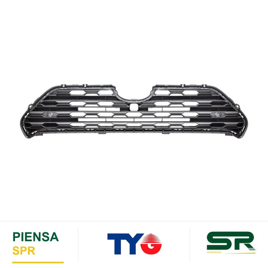 PARRILLA CON HOYO PARA SENSOR TOYOTA RAV4 2019-2025 LE / XLE C / HOYO PARA CAMARA TYG