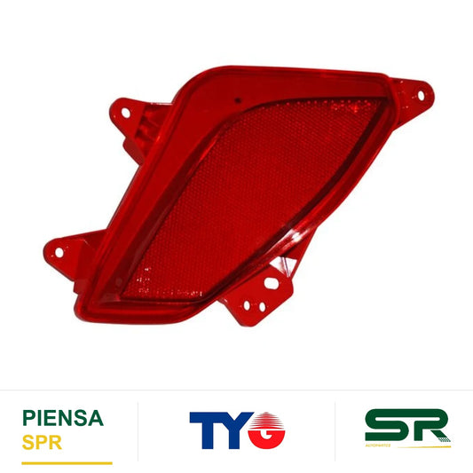 REFLEJANTE HYUNDAI TRASERO SANTA FE 2017 2019 IZQUIERDO TYG 17 5702 00 9N