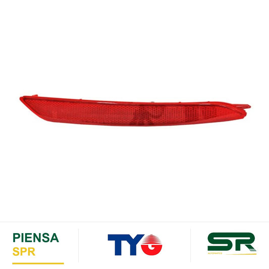 REFLEJANTE HYUNDAI TRASERO ELANTRA 2015 2016 IZQUIERDO TYG 17 5538 00 9N