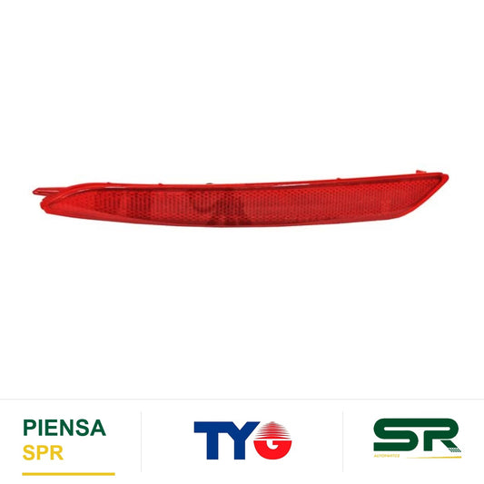 REFLEJANTE HYUNDAI TRASERO ELANTRA 2015 2016 DERECHO TYG 17 5537 00 9N