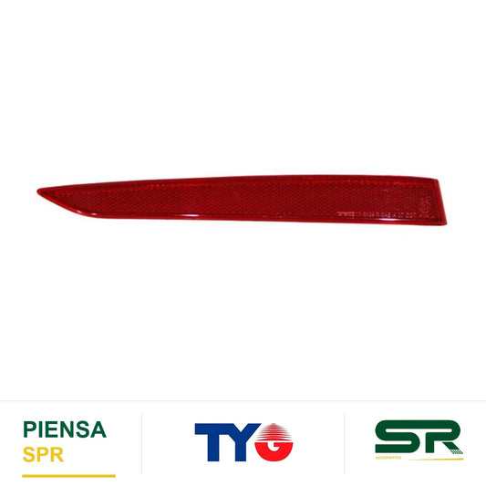 REFLEJANTE HYUNDAI TRASERO ACCENT 2018 2022 4P DERECHO TYG 17 6129 00 9N