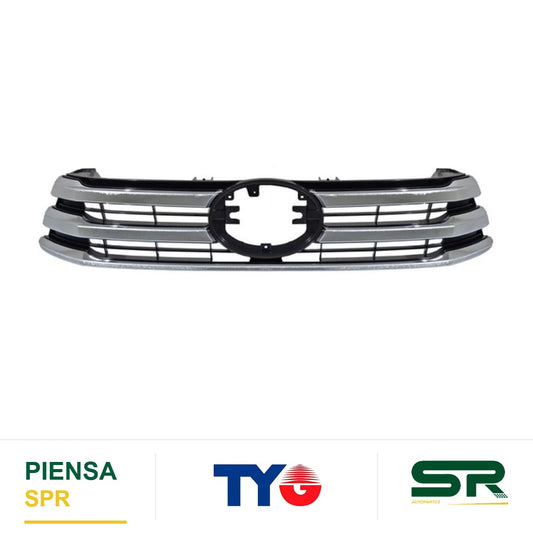PARRILLA CROMADA TOYOTA HILUX 2016-2025 TYG