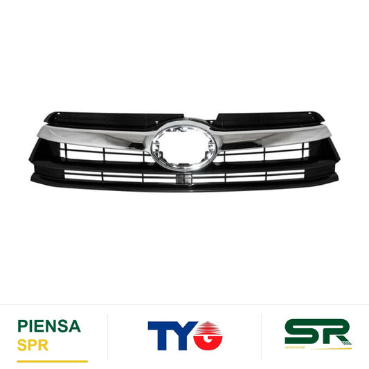PARRILLA CROMADA TOYOTA HIGHLANDER 2014-2016 FILO TYG
