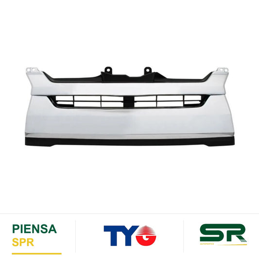 PARRILLA CROMADA TOYOTA HIACE 2014-2019 CH CORTO 9 PASAJ TYG