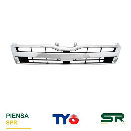 PARRILLA CROMADA TOYOTA HIACE 2011-2013 CH LARGO 2015 PASAJ TYG