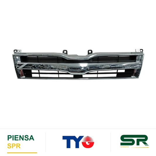 PARRILLA CROMADA TOYOTA HIACE 2011-2013 CH CORTO 9 PASAJ TYG