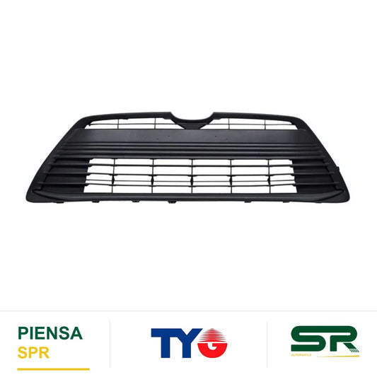 PARRILLA CENTRAL NEGRA TOYOTA COROLLA 2023-2024 LE S / HOYO P / TIRON 260424 VALLA1 TYG