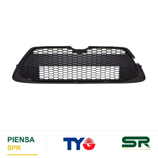 PARRILLA CENTRAL NEGRA TOYOTA COROLLA 2020-2023 LE C / HOYO P / TIRON TYG