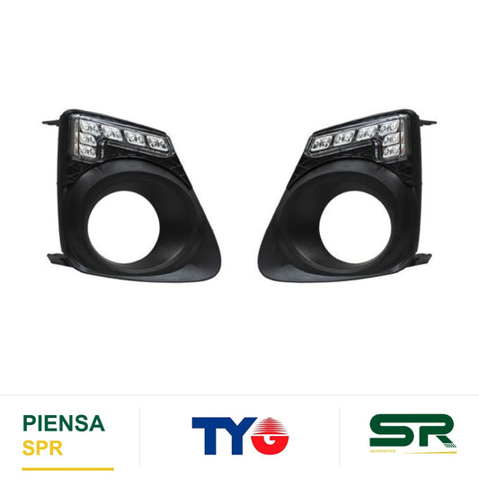 PARRILLA TOYOTA COROLLA 2011-2013 C / LEDS FORMA L P / FARO NIEBLA JGO TYG