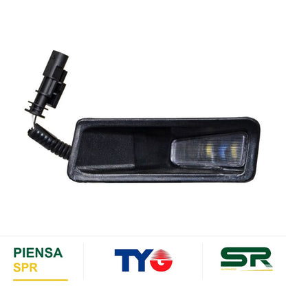 REFLEJANTE DODGE LUZ DE PLACA DODGE PICKUP 2019 2020 RAM 1500 ECOCN 892 IZQUIERDO TYG 15 A7980015B3