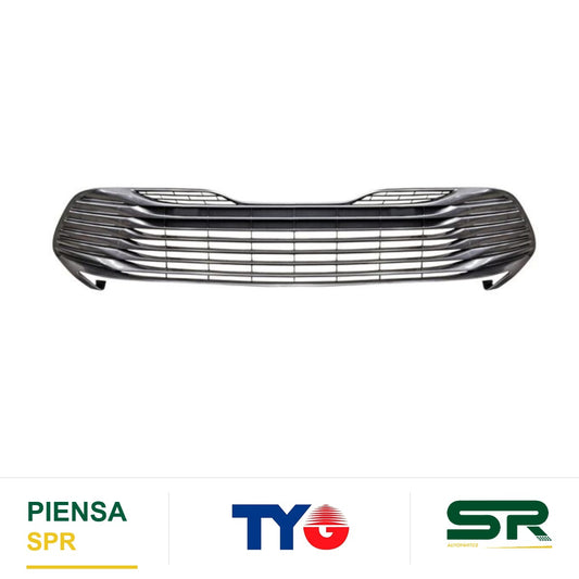 PARRILLA SIN HOYO PARA SENSOR CENTRAL PLATA TOYOTA CAMRY 2018-2020 TYG