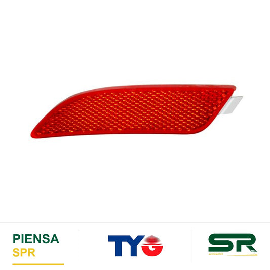 REFLEJANTE CHEVROLET TRASERO SPARK 2013 2017 674 IZQUIERDO TYG 95152190