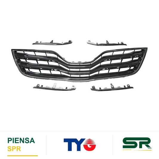 PARRILLA CROMADA NEGRA TOYOTA CAMRY 2010-2011 / XLE TYG