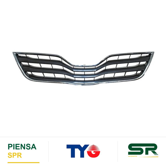 PARRILLA CROMADA NEGRA TOYOTA CAMRY 2010-2011 / BASE / LE TYG