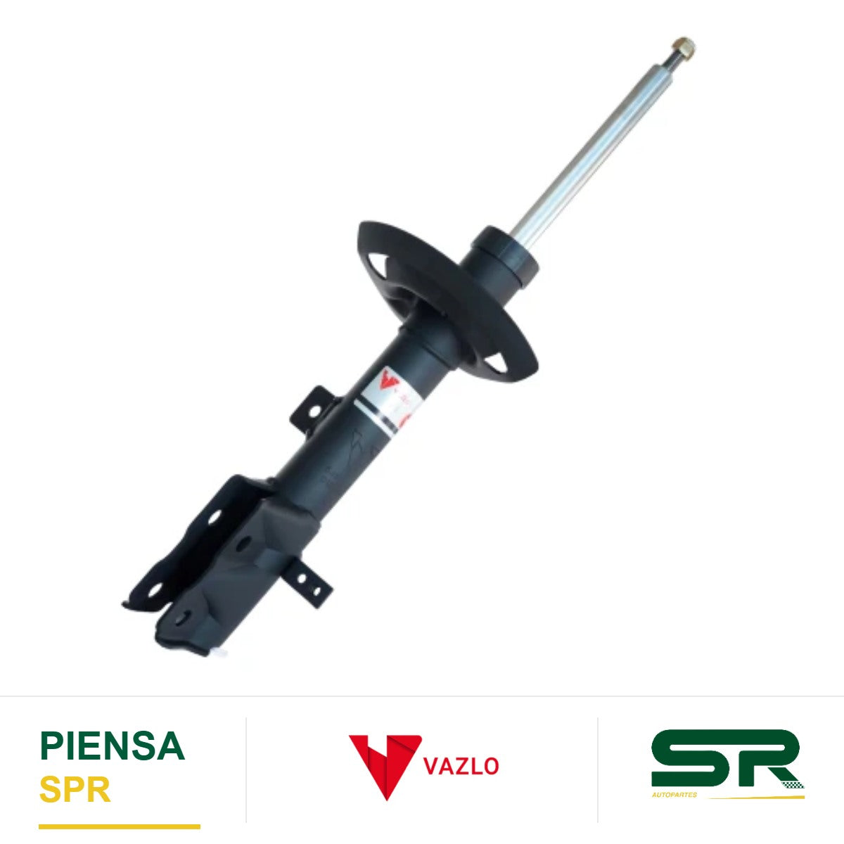 AMORTIGUADOR DELANTERO DERECHO CON GAS NITRÓGENO DODGE CALIBER 2007-2012 JEEP COMPASS 2007-2011 VAZLO