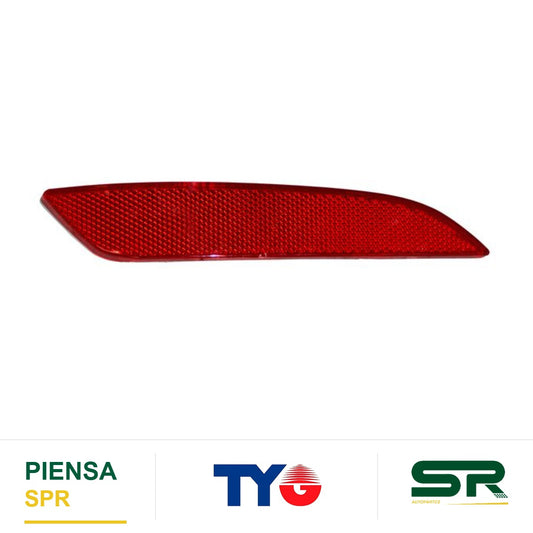 REFLEJANTE CHEVROLET TRASERO BEAT 2018 2021 4P ECOCN IZQUIERDO TYG 17 B0840015B3