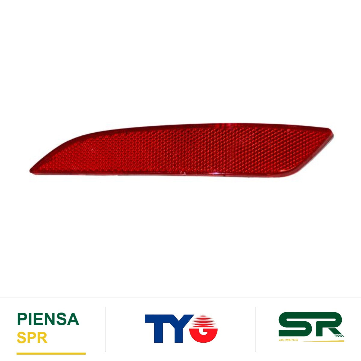 REFLEJANTE CHEVROLET TRASERO BEAT 2018 2021 4P ECOCN DERECHO 120 04 TYG 17 B0830015B3