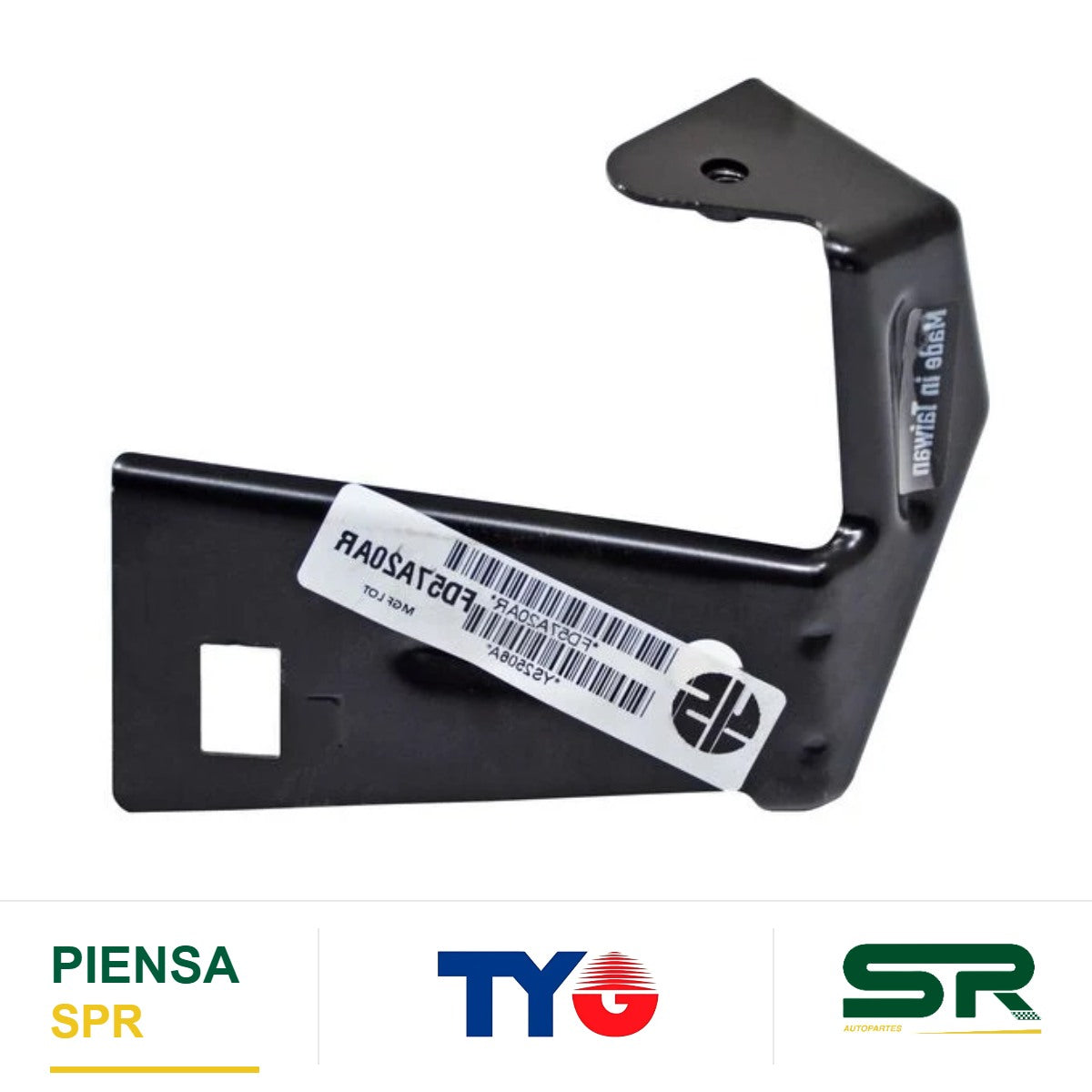 GUÍA SALPICADERA IZQUIERDA FORD MAVERICK 2022-2024 TYG