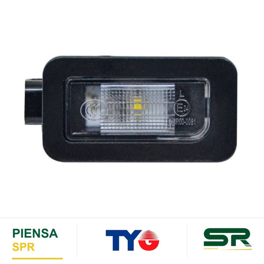 REFLEJANTE BYD LUZ DE PLACA DOLPHIN MINI 2024 2026 TYG SA3F4108100