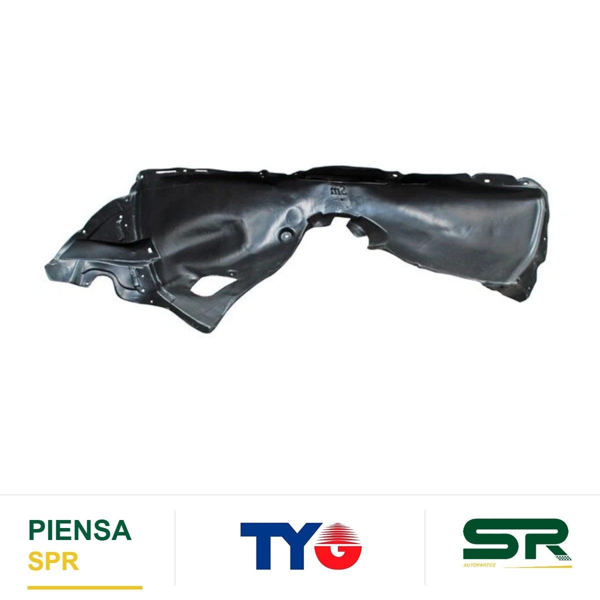 TOLVA SALPICADERA IZQUIERDA PLÁSTICO VOLKSWAGEN VIRTUS 2020-2022 TYG