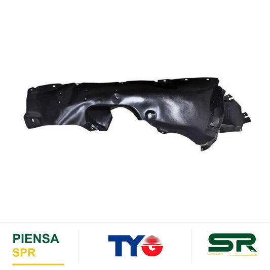 TOLVA SALPICADERA DERECHA DELANTERA PLÁSTICO VOLKSWAGEN VENTO 2016-2022 TYG