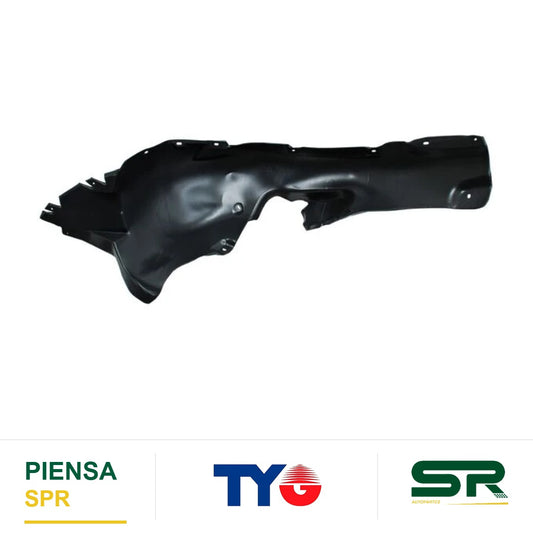 TOLVA SALPICADERA IZQUIERDA DELANTERA PLÁSTICO VOLKSWAGEN VENTO 2014-2015 TYG