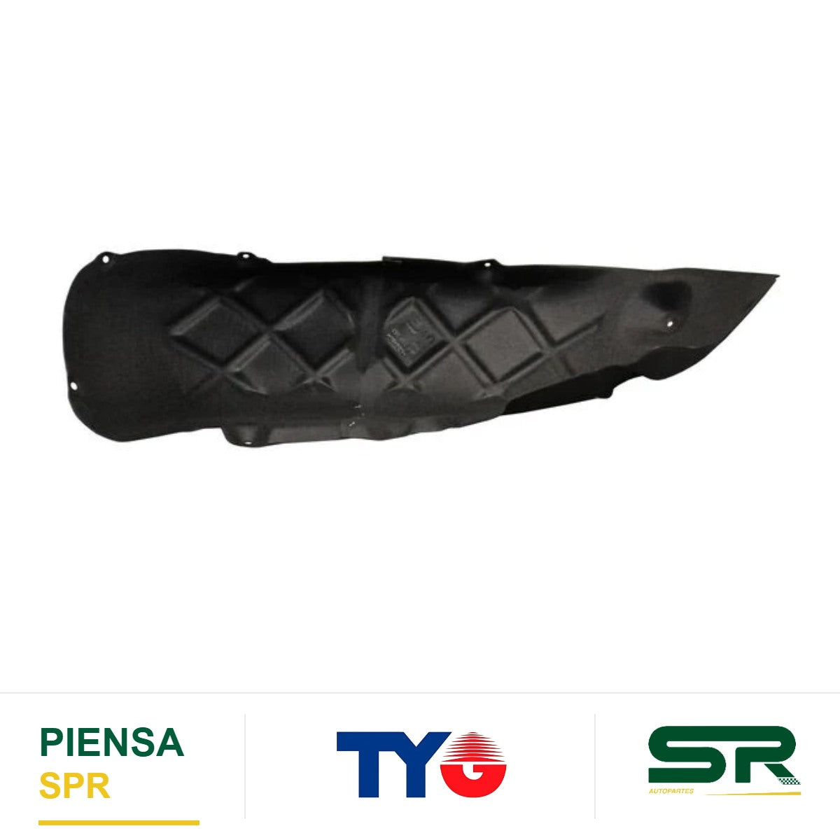 TOLVA SALPICADERA DERECHA TRASERA PLÁSTICO VOLKSWAGEN TOUAREG 2011-2018 TYG