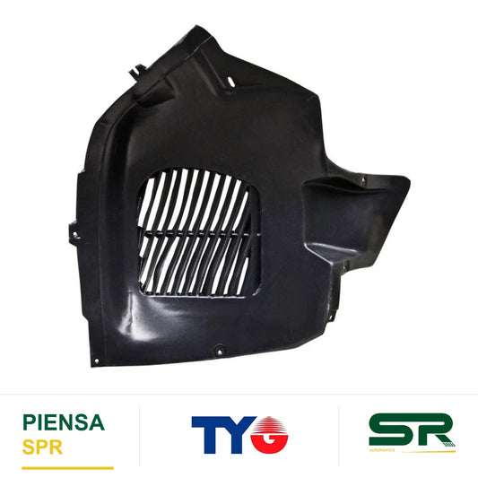 TOLVA SALPICADERA IZQUIERDA DELANTERA PLÁSTICO SECCIÓN VOLKSWAGEN TOUAREG 2011-2018 TYG