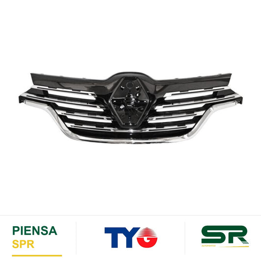 PARRILLA CON MOLDURA CROMADA RENAULT KOLEOS 2017-2019 TYG