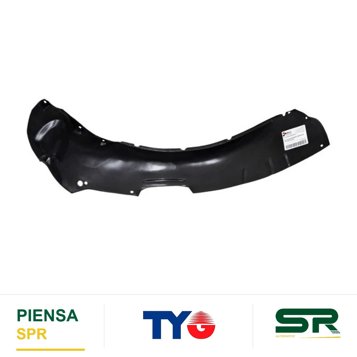TOLVA SALPICADERA IZQUIERDA PLÁSTICO VOLKSWAGEN POINTER 2000-2009 TYG