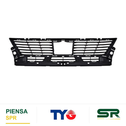 PARRILLA CENTRAL DE FASCIA SIN HOYO PARA SENSOR PEUGEOT 3008 2018-2021 TYG