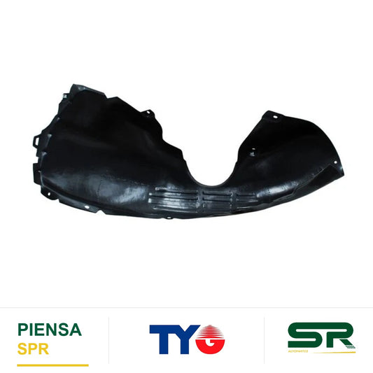TOLVA SALPICADERA IZQUIERDA TRASERA PLÁSTICO SECCIÓN VOLKSWAGEN GOLF 2013-2015 TYG
