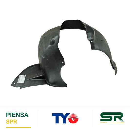 TOLVA SALPICADERA DERECHA PLÁSTICO VOLKSWAGEN GOL 2008-2018 / VOLKSWAGEN SAVEIRO 2010-2016 TYG