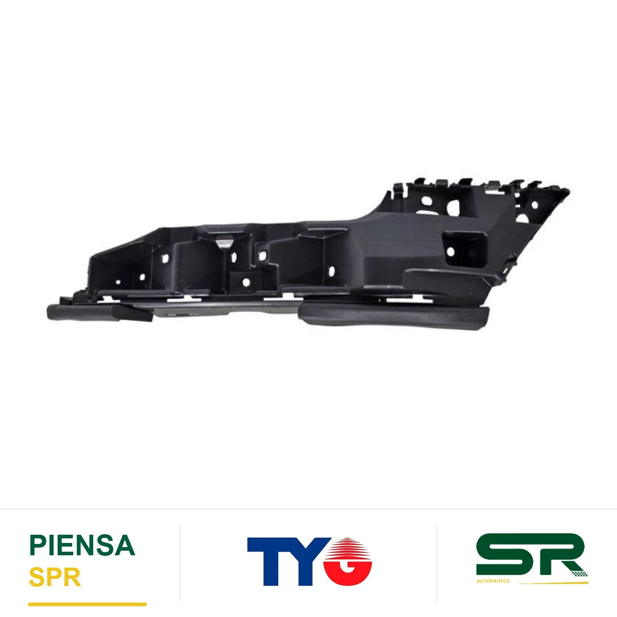GUÍA FASCIA DELANTERA IZQUIERDA SIN HOYO FORD PICKUP 2015-2020 SUPERIOR P / MOLD TYG