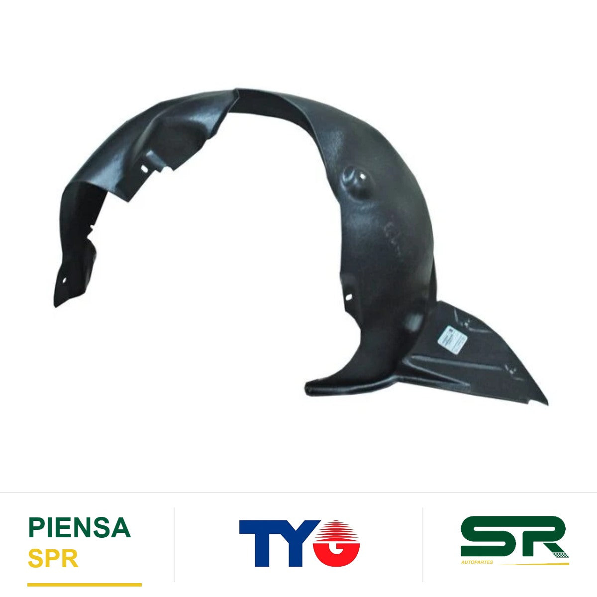 TOLVA SALPICADERA IZQUIERDA PLÁSTICO VOLKSWAGEN CROSSFOX 2007-2009 TYG