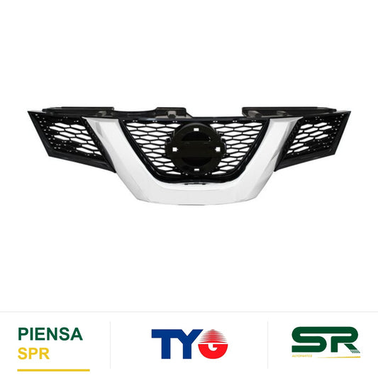 PARRILLA CROMADA NISSAN X-TRAIL 2015-2017 / ROGUE 2015-2018 USA TYPE ALD25S3 TYG