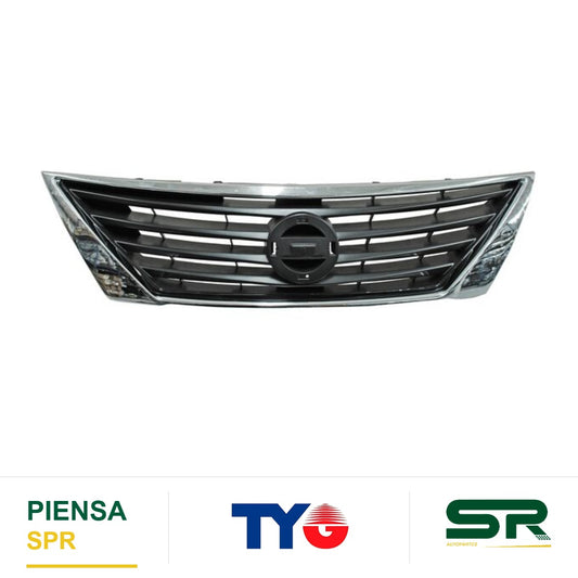 PARRILLA FILO CROMADO NISSAN VERSA 2012-2014 TLD TYG