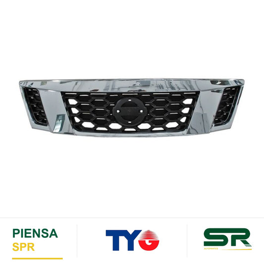 PARRILLA CROMADA NISSAN URVAN 2014-2017 CORTA 2012 PASAJ TYG