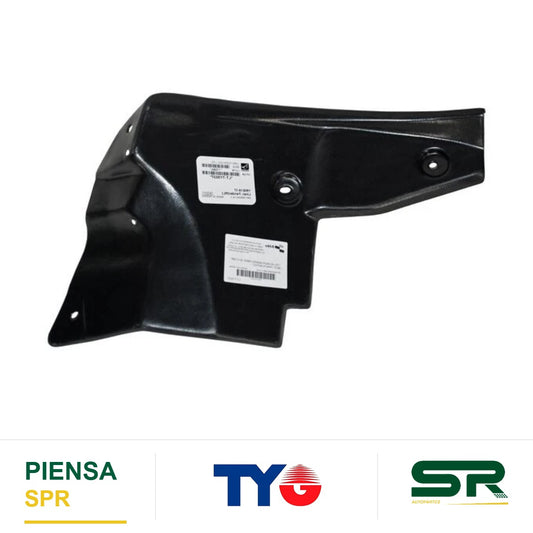 TOLVA SALPICADERA DERECHA TRASERA PLÁSTICO SECCIÓN 3 TOYOTA YARIS 2015-2017 TYG