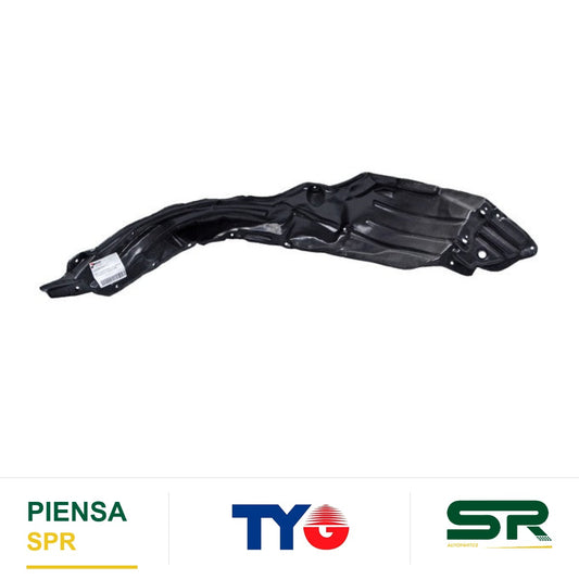 TOLVA SALPICADERA IZQUIERDA PLÁSTICO TOYOTA YARIS 2007-2016 TYG