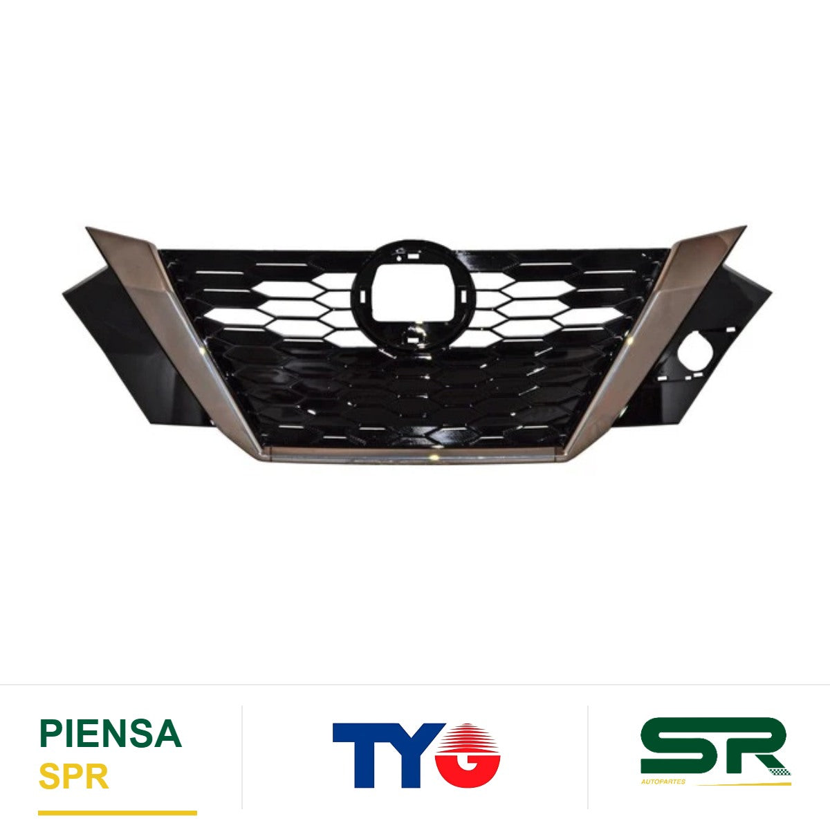PARRILLA CON MOLDURA CROMADA NISSAN SENTRA 2020-2023 TYG