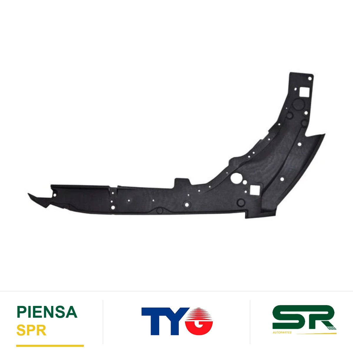 GUÍA SALPICADERA DERECHA DODGE DURANGO 2014-2020 TYG