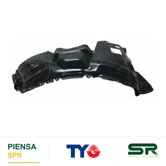 TOLVA SALPICADERA DERECHA PLÁSTICO TOYOTA SIENNA 2004-2006 TYG